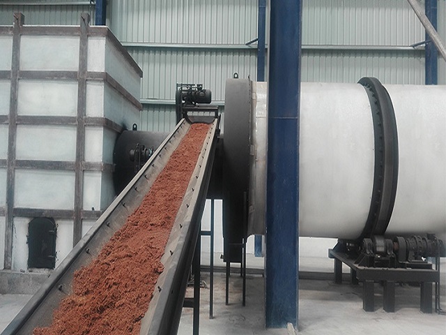 Coal Palm Slag Rotary Dryer